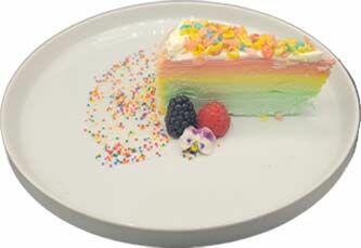 Rainbow Mille Cake