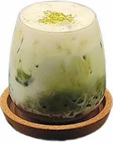 Matcha Red Bean & Milk
