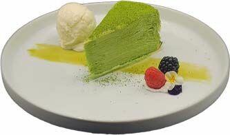 Green Tea Mille Cake